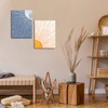 Creoate Boho Wall Decor Art 2 Pieces Sun and Moon