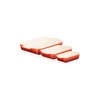LE CREUSET - Set of 3 Trays Rect. 18/25/32 Cereja
