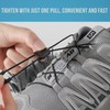 SJZQ quick lock shoelaces,56inchs No Tie Shoe Laces,speed laces for