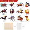 Kentucky Derby Party Cupcake Toppers Horse Racing Decorations, Kentucky Derby