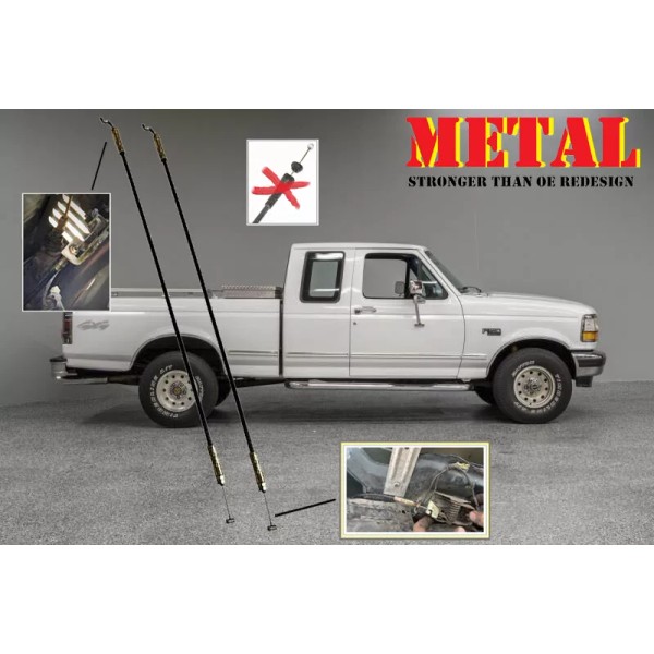 MotorKing UPGRADED Inside Door Handle Latch Cable For Ford Bronco