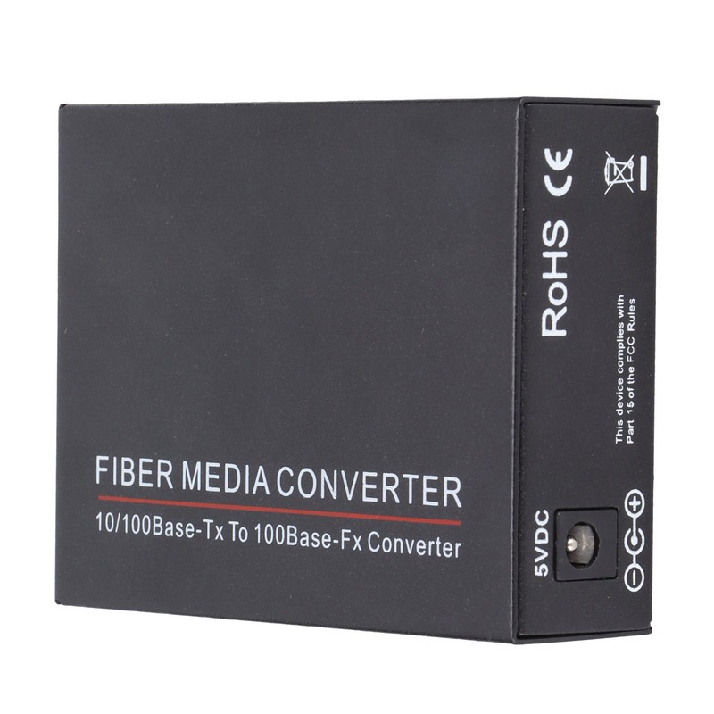 Fiber Transceiver TBCMC3312ES20A 100M Single Mode 20KM SC 1310NM Media