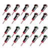 Felimoa Waterproof Indicator Light Pilot Lamp 12-24V/DC 2 Colors 10pcs