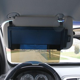 Miles Kimball Extend A Visor Right Left Windshield Sunshade Sun Blocker Glare Uv Block Reduce Eyestrain