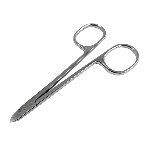 EKS Solingen Cuticle Nipper with Loops 10 cm Straight Cut
