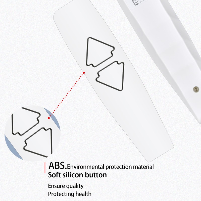 PZL 2 Button 5 Pin Backlight Lift Chair Remote Hand