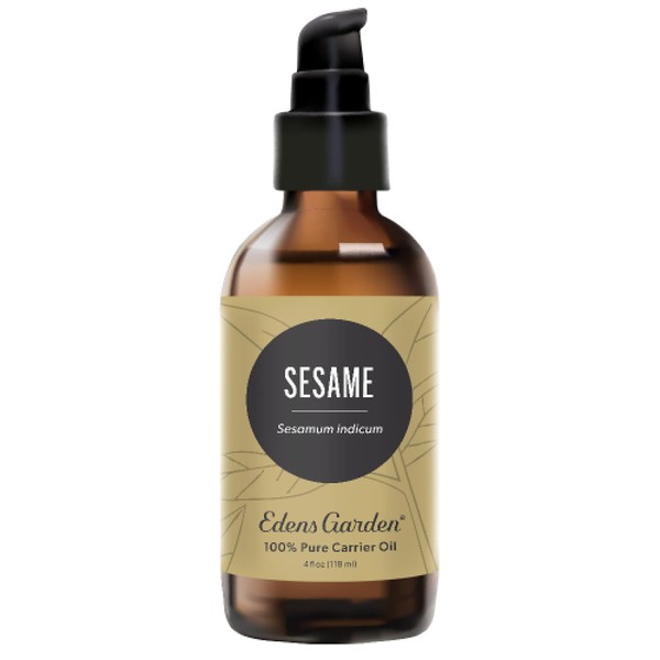 Edens Garden Sesame Carrier Oil (Best for Mixing with Essential Oils), 4 oz