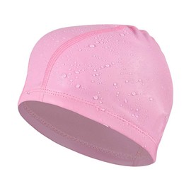 SHESHY Swimming Cap, Bathing Cap, Flexible Cap Swimming Hat, Nylon Spandex Fabric Cotton PU Fiber Swim Cap for Men Women Kids