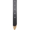 Urban Classics Women's Belt, Black/Gold