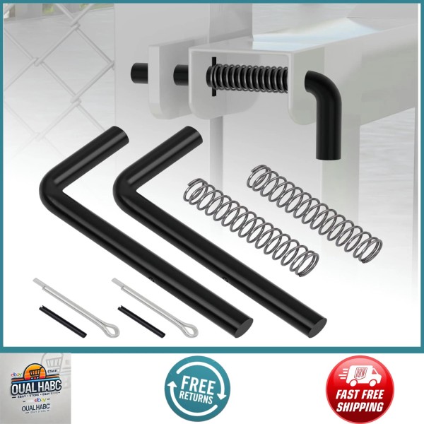 XaXmTee 819T Trailer Gate Spring Latch Kit, 2-Pack Heavy Duty