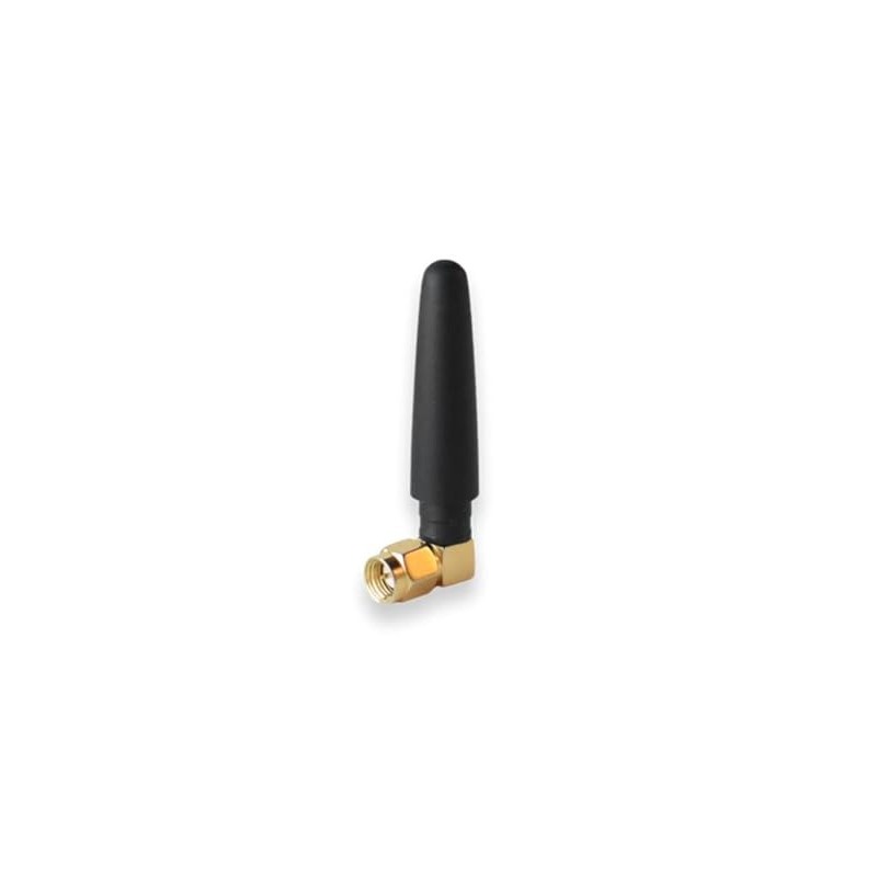 Teltonika Angled Compact Mobile Antenna, Black/Gold