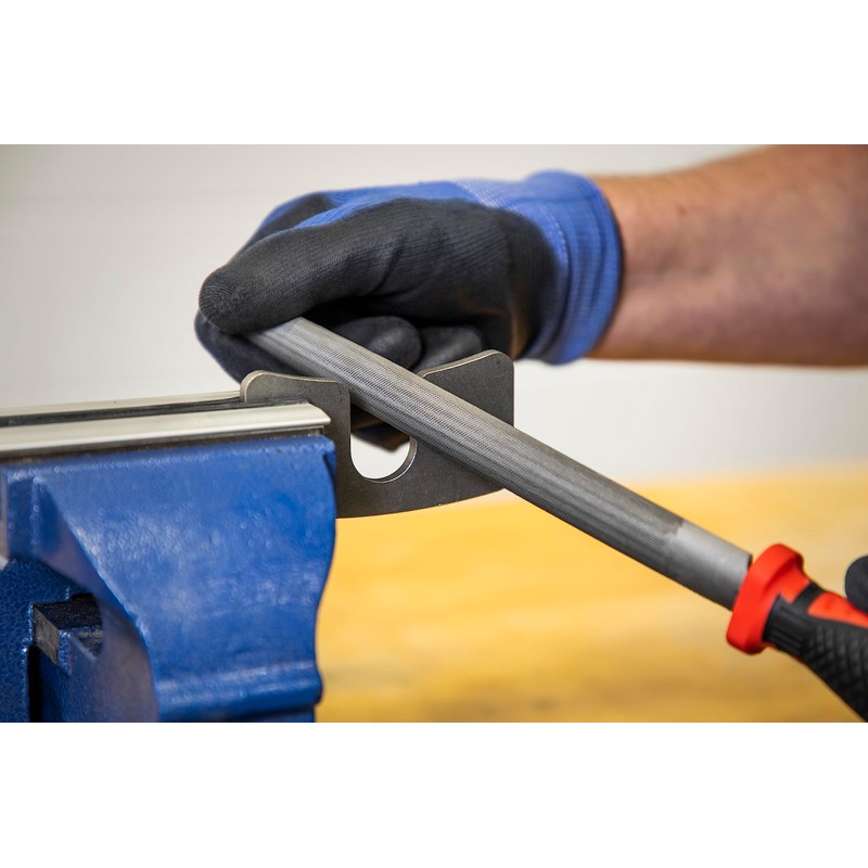 Sealey Smooth Cut Half-Round Engineer's File 200mm - AK5861