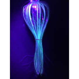 High Percentage Magnum Big Eyes Salmon Trolling Flies Pack Of 2/6” Rigged