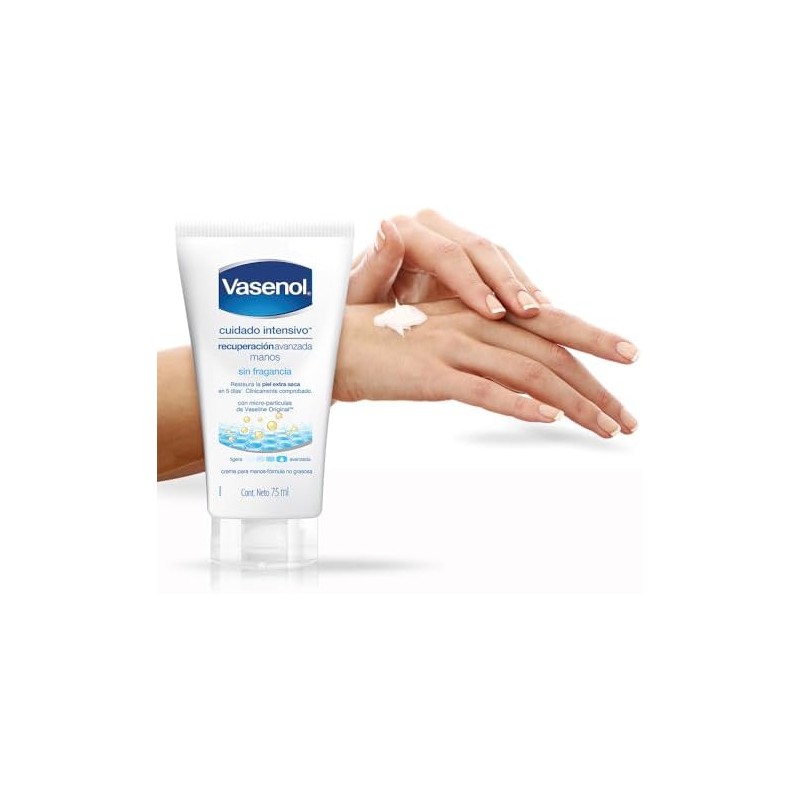 VASENOL Crema Corporal ciudado intensivo manos 75 ml