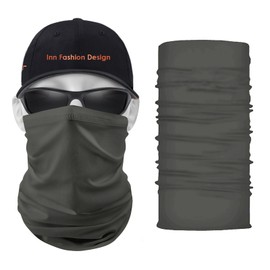 Adult Neck Gaiter Face Mask for Men Women Outdoor Breathable Hiking Sports Sunblock Ice Silk Bandana Bib