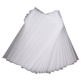 50 Sheets Pearl Cotton Highlighter Hair Color Paper Strips dye Brush Hair Coloring Paper Hair Coloring foil Bubble Suit Salon Hair dye Paper White Foam Hair Care Set The Bubble