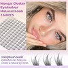 Natural Lash Clusters Anime Eyelash Clusters Short Manga Lash Extension