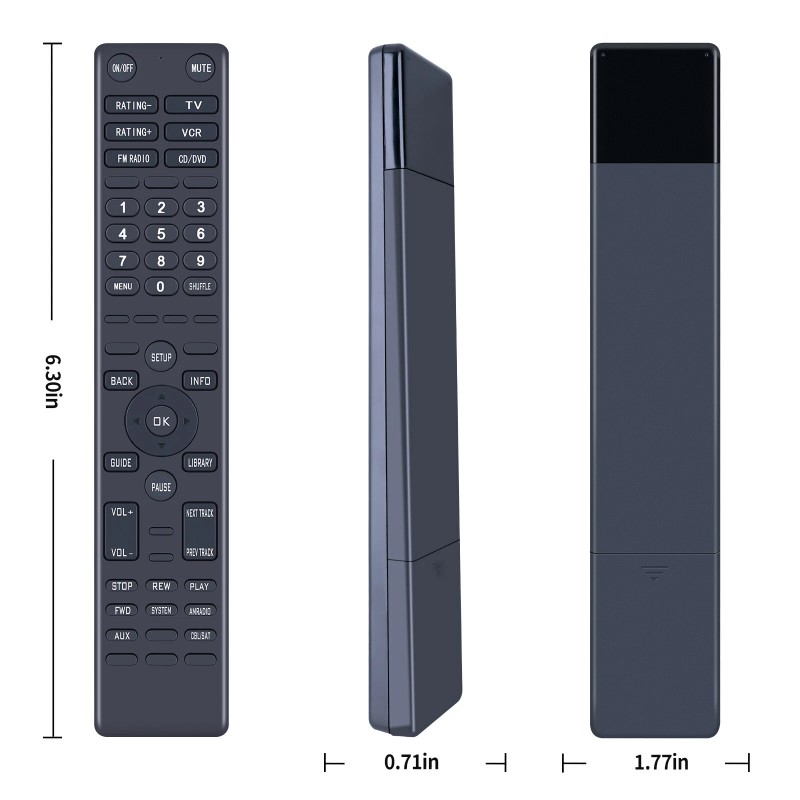 TCNOUMT For Bose Personal Music Center II Replacement Remote Control