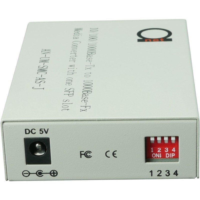 Multimode LC 850 nm Gigabit Fiber Media Converter - Includes