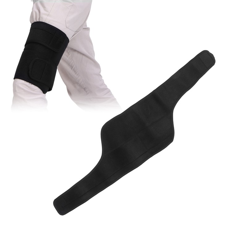 Thigh Support Brace Compression Sleeve Support Hamstring Wrap for Pulled