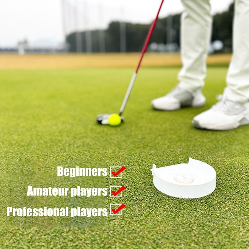 Putting Cup, All-Direction Putter Cup Trainer for Golf Practice, Putting