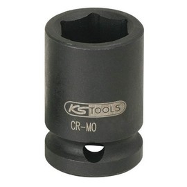 KS Tools 515.1027 1/2" Hexagon impact socket short, 27mm