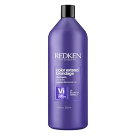 REDKEN- Shampoo Color Extend Blondage |Shampoo morado para cabello rubio | Neutraliza los tonos amarillos y naranjas| Con pigmentos violetas con ácido cítrico |1000ml