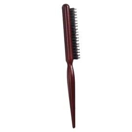 Dodorichi natural pig bristle backcomb upstyle hair brush, 1 piece, mixed colors / 도도리치 천연 돈모 백콤 업스타일 헤어브러쉬, 1개, 혼합색상