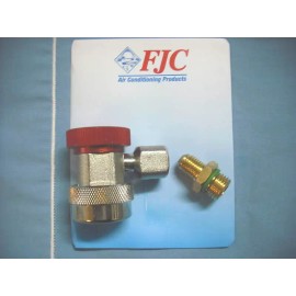 FJC Products R134a Manual Coupler High Side w/r12 Adapter FJC 6001