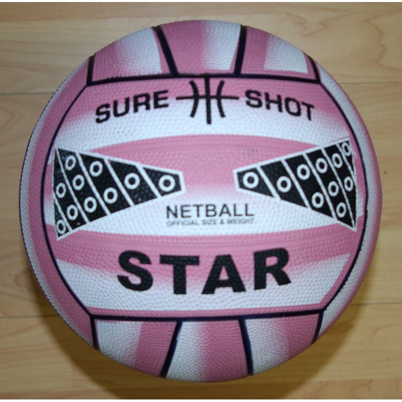 Sure Shot 340N905AP Netball - Pink, Size 5