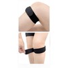 Knee Guard, Therapeutic Patella Uplift Strap (Black, Adjustable)