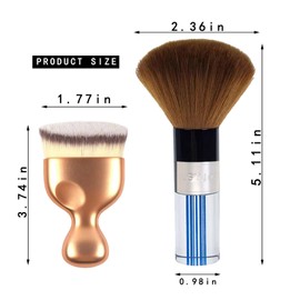 LGYJQTCMG Car Interior Dusting Brush Auto Dust Sweeping Soft Detail Brush Mini Dash Duster for Car Interior Cleaning Brush for Car Air Vent & Dashboard Small Duster Car Detailing Brush Interior 2PCS