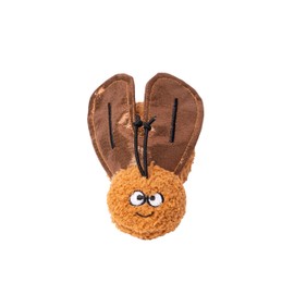 Puffy Crew Interactive Catnip Cat Plush Toy, Insect Theme, 5'', for All Breed Size Cats (Cockroach)