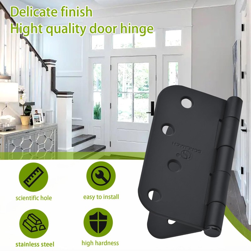 Door Hinge 4 Inch Interior Door Hinges Oil Rubbed Bronze