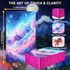 Pink Tarot Oracle Lenormand Cards for Beginner Unique Trinity Divination