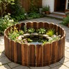 Wood Garden Edging 6 Pack 5.9" H × 47" L