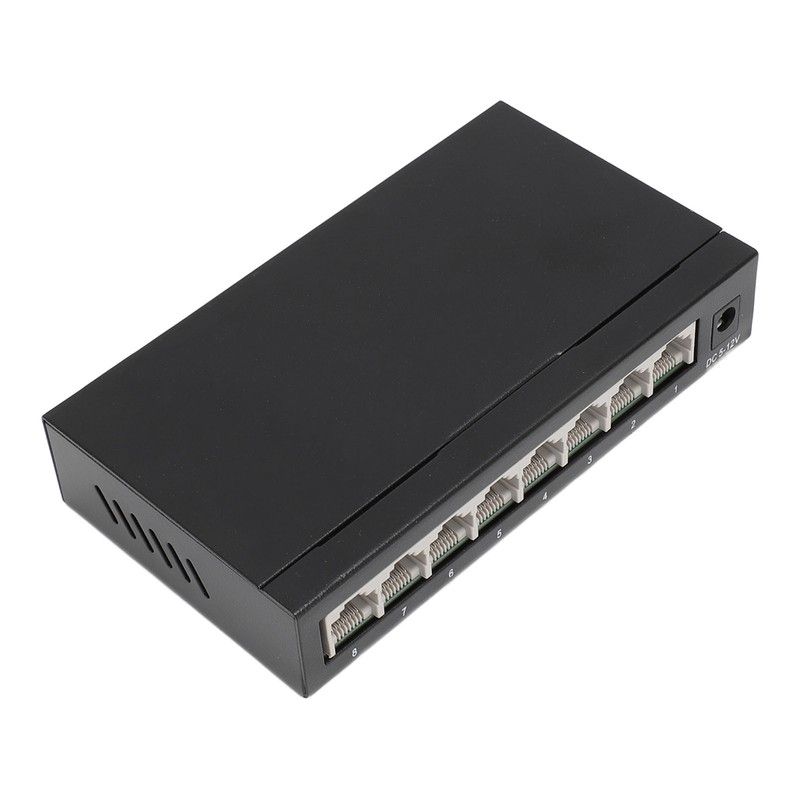 Fast Ethernet Switch 8 Ports 10 100 1000Mbps Anti Thunder