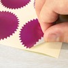 MaxMark 1.75" Self Adhesive Glossy Purple Seal Labels for Certificates,