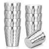 Offiper Stainless Cups, 10 oz Insulated Tumbler, 8 Pack Double
