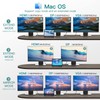 Docking Station,12 in 1 USB-C Hub,USB Typ C 4K 30Hz