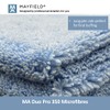 Microfibre Polishing Cloths x 5-350gsm, 40cm x 40cm, Car Cleaning,