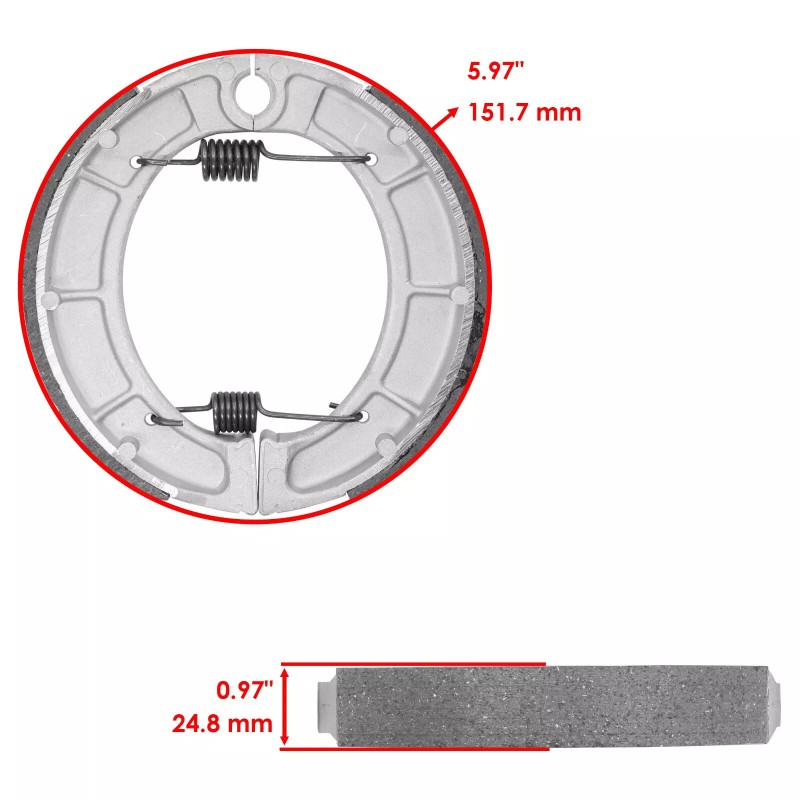 Caltric for Yamaha Bear Tracker 250 YFM250 2000-2004 Front &