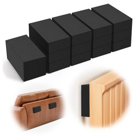 24Pcs Furniture Wall Protectors, Headboard Pads EVA Foam Headboard Stoppers for Bed Stoppers Couch Wall Protector