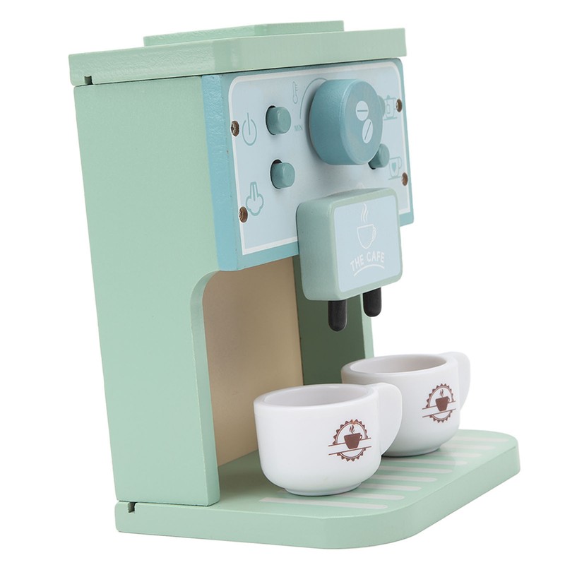 Coffee Maker Toy Fun Early Education Simulation Milk Cups Round