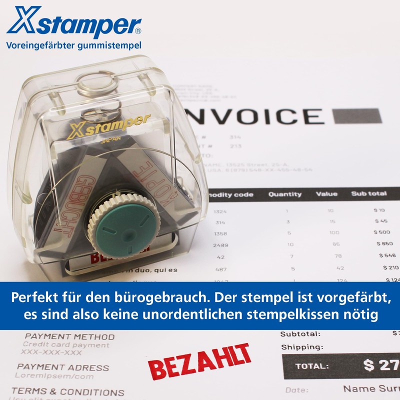 Xstamper 3-in-1 Word Stamp (Set 1)