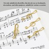 Pack of 100 Paper Clips, Music Note Guitar Paper Clips,