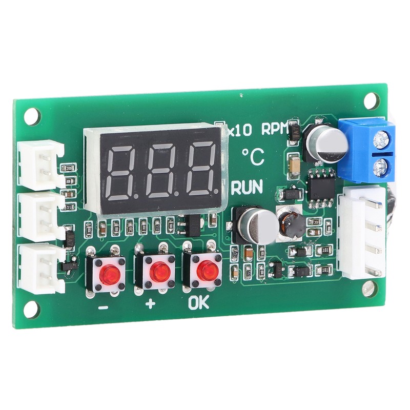 Fan Temperature Control Governor Digital 4 Wire PWM Temp Module