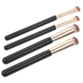 Baluue Angled Concealer Brush Pc Makeup Brushes Set Loose Powder Cream Contour Flat Wood Handle Makeup Tools