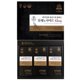 Hughons 면역강화 홍삼스틱 플러스 진세노사이드42mg 10ml x 30포 / 써클 Immunity-Boosting Red Ginseng Stick Plus Ginsenoside 42mg 10ml x 30 Sachets / Circle
