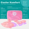 Medi Grade Cooling Mask Face and Cooling Eye Pads, Pink
